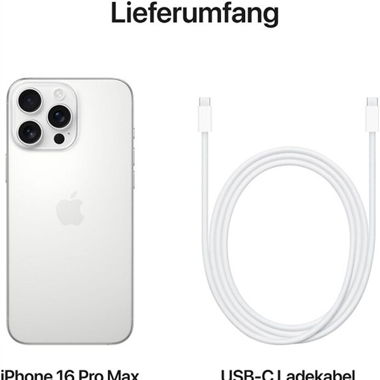 Iphone 16 Pro Max 256 Gb - Titan Farbe