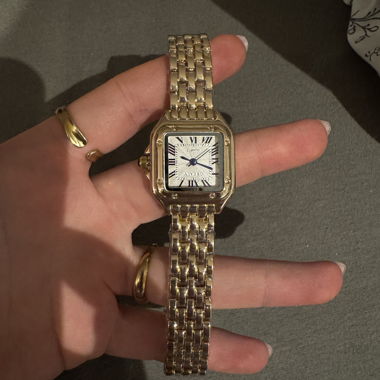 Montre dorée