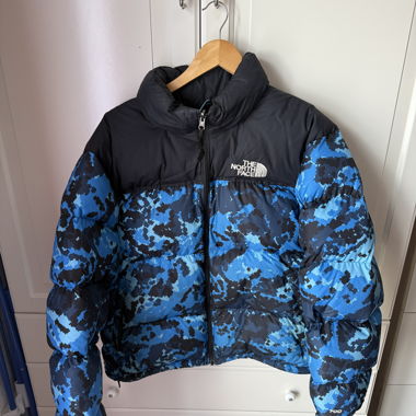 Blue The North Face Puffer Jacket