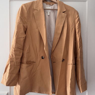 Orange Blazer Jacket