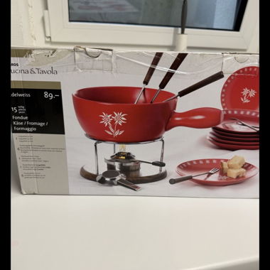 Edelweiss Fondue Set