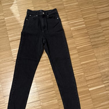 Schwarze baggy Jeans ungetragen