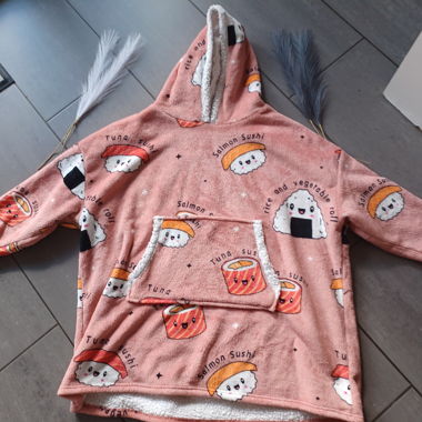 Pink Sushi Hoodie
