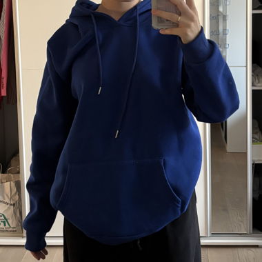 hoodie blu