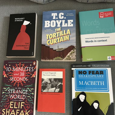 Coffret de livres de maturité en anglais