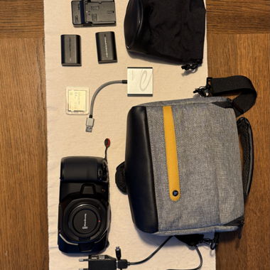 Blackmagic Pocket 4K/Olympus 12-40mm f2.8 PRO Set