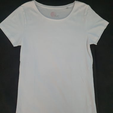 T-shirt bianco da donna