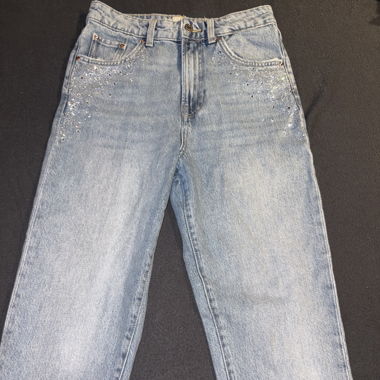 Jeans con paillettes