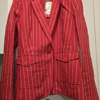 Red blazer