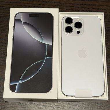 Apple iPhone 16 Pro Max 512 Go Blanc Titane Neuf