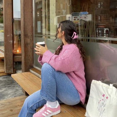 JJXX Pink Sweater