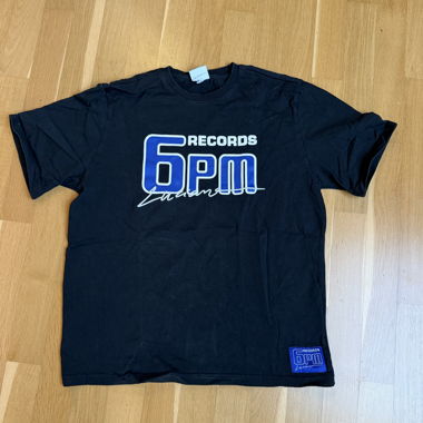 T-shirt nero 6PM Records