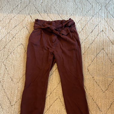 Stoffhose Weinrot Vero Moda