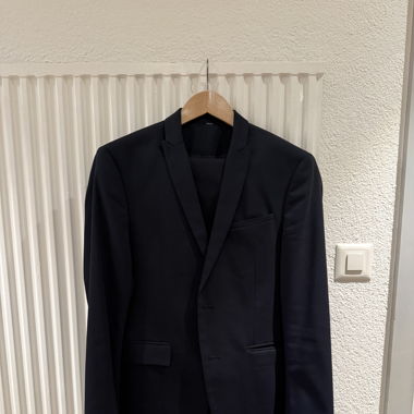 Costume complet bleu marine Zara, taille 48