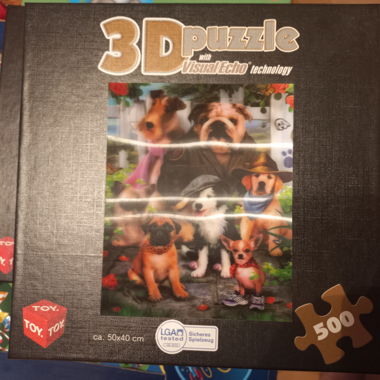 Puzzle 3D 500 pièces