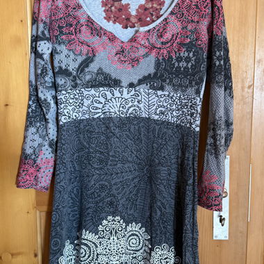 Vestito Desigual a maniche lunghe