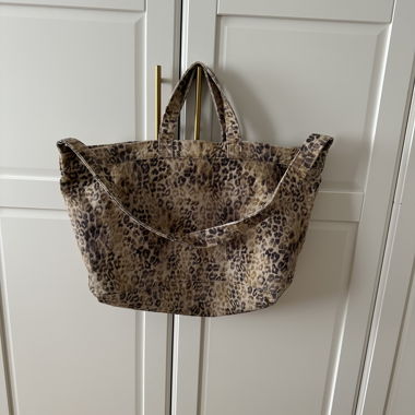 ZARA Canvas Shopper Bag
