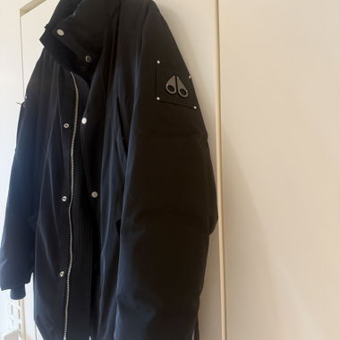 Moose Knuckles Winterjacke schwarz Grösse XL