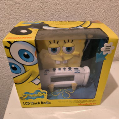 Réveil radio LCD Spongebob