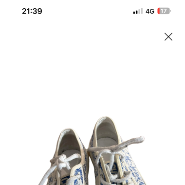 Walk N Dior Toile De Jouy Sneaker White