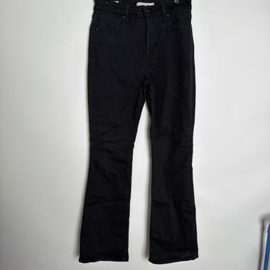 Black Levi's 725 Bootcut Jeans