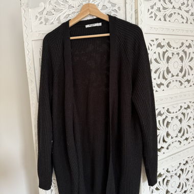 Strickjacke schwarz