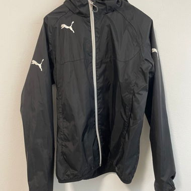 Puma Black Windbreaker