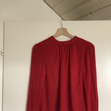 Elegante Rote Bluse