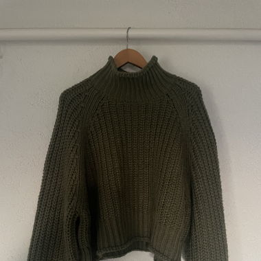 Pull en tricot à col
