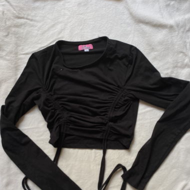 Pull crop noir