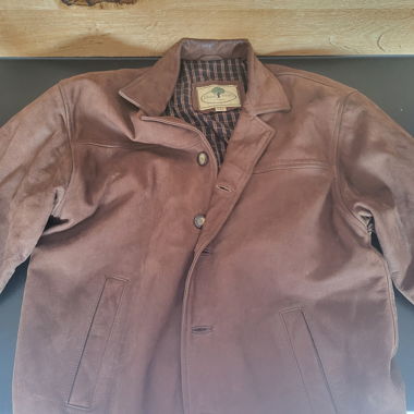 Giacca in pelle Hide Park marrone Taglia S