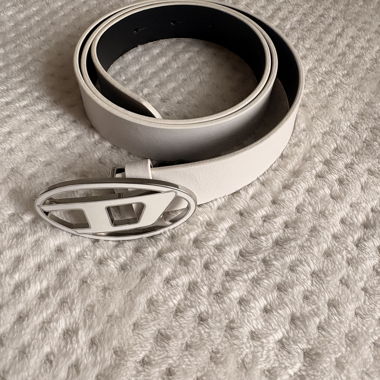 Cintura Diesel bianca