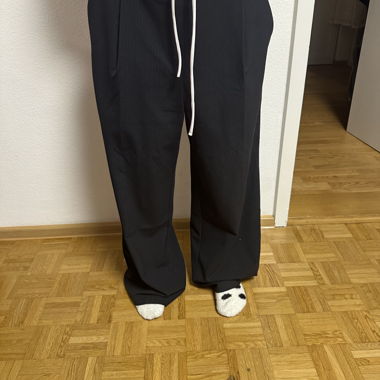 ZARA schwarze Stoffhose