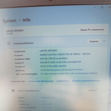 Lenovo laptop 