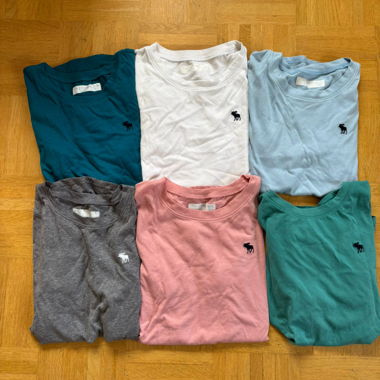6 abercrombie shirts