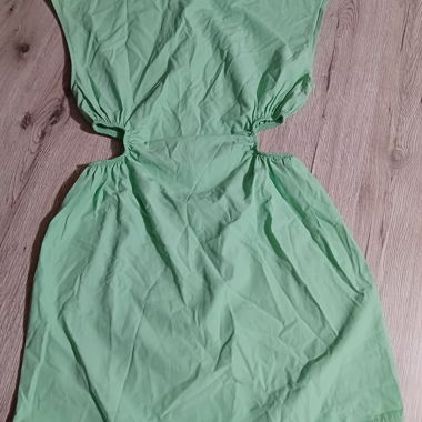 Vestito verde acuqa