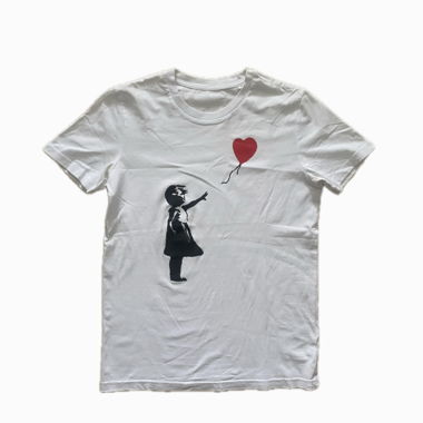 T-shirt à manches courtes Slim Fit Banksy