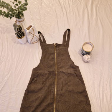 Robe Salopette Kaki