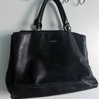 Picard schwarze Handtasche