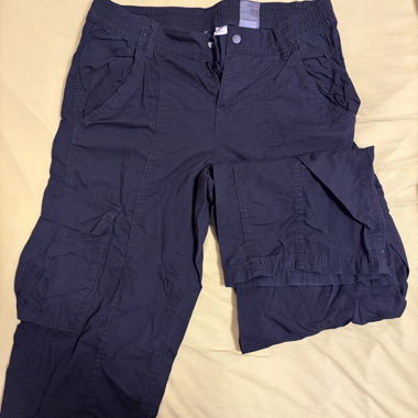 Pantaloni cargo neri