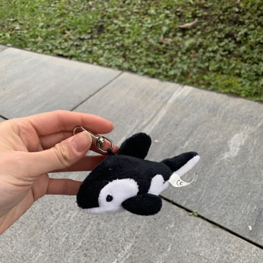 orca wal anhänger