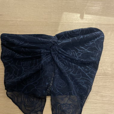 blaues Tubetop
