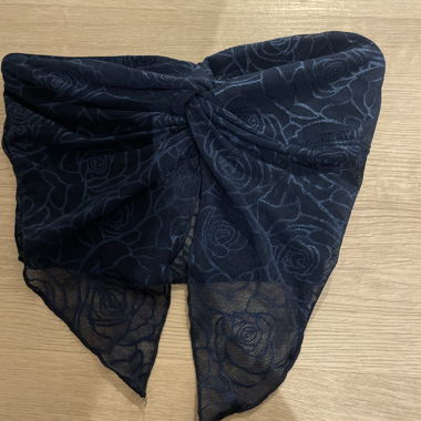 blaues Tubetop