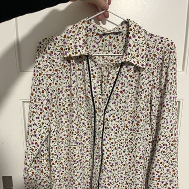 Bluse geblümt