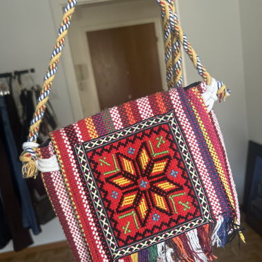 Embroidered Crossbody Bag