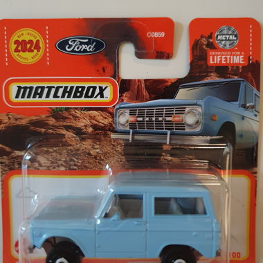 1970 Ford Bronco Matchbox NEU 