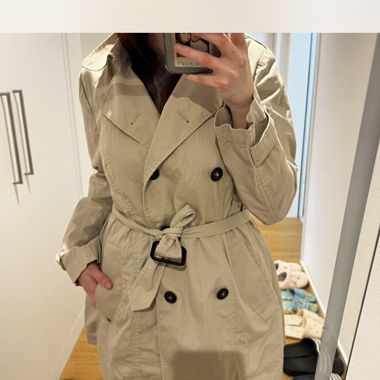 Beige Trench Coat