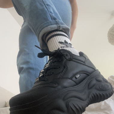 Vegan Buffalo Blader Plateau Sneakers