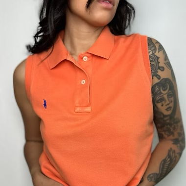 Vintage Ralph Lauren Sleeveless Polo (M)