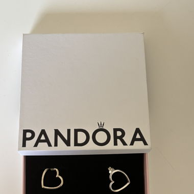 Pandora Herzchen Ohrringe 